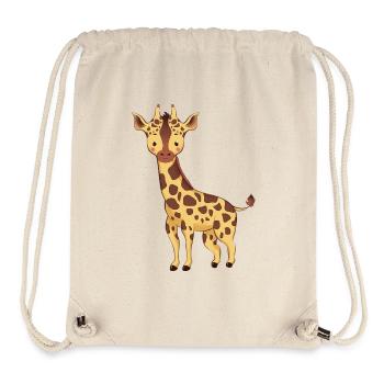 Girafe - Sac à cordon recyclé Stanley/Stella - blanc naturel - Devant
