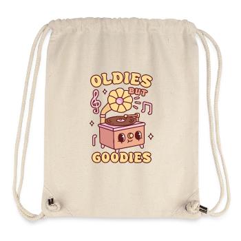 Cute Gramophone Oldies But Goodies Retro - Stanley/Stella Recycled Gym Bag - natural - Front