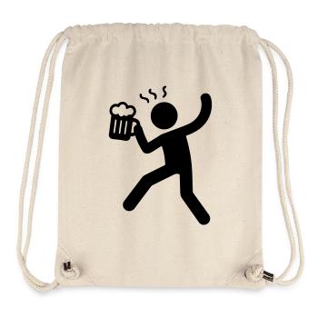 Drinking Symbol Beer - Stanley/Stella Recycled Gym Bag - natural - Front
