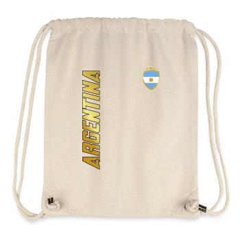 ARGENTINA SPORTY BOLD TYPOGRAPHY - Stanley/Stella Recycled Gym Bag - natural - Front