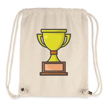 Trophy - Stanley/Stella Recycled Gym Bag - natural - Front