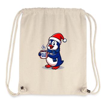 Cozy Pinguin - Stanley/Stella recycelter Gym Bag - Naturweiß - Vorne