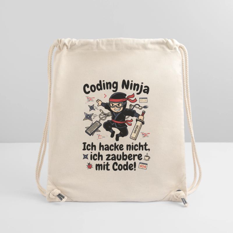 Coder Ninja Programmierer Humor Stanley/Stella recycelter Gym Bag