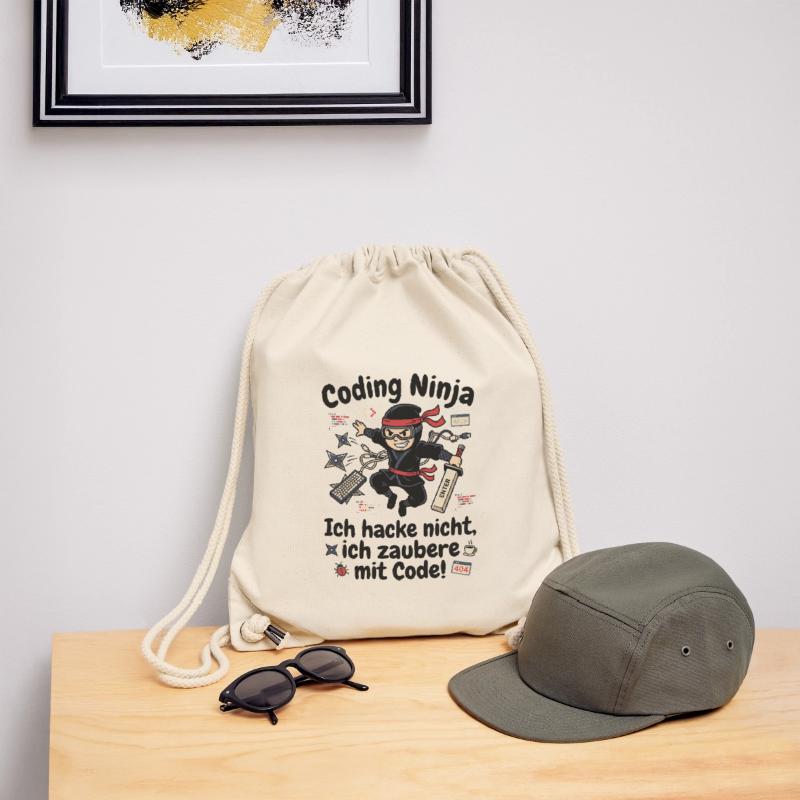 Coder Ninja Programmierer Humor Stanley/Stella recycelter Gym Bag