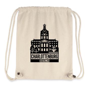 Berlin Charlottenburg Silhouette - Stanley/Stella recycelter Gym Bag - Naturweiß - Vorne