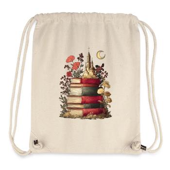 Books Stacks of books - Stanley/Stella Recycled Gym Bag - natural - Front