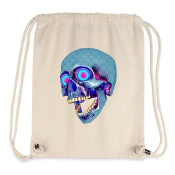 Tote Bedrohung - Stanley/Stella recycelter Gym Bag - Naturweiß - Vorne