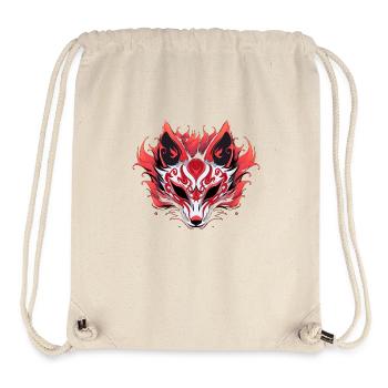 Kitsune - Stanley/Stella recycelter Gym Bag - Naturweiß - Vorne