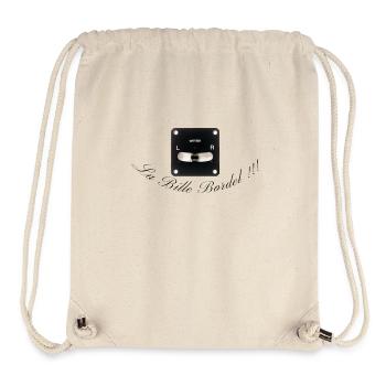 La bille bordel - Sac à cordon recyclé Stanley/Stella - blanc naturel - Devant