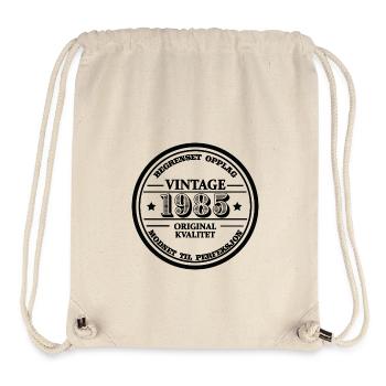 Vintage 1985 - Norwegisch Geburtstag - Stanley/Stella recycelter Gym Bag - Naturweiß - Vorne