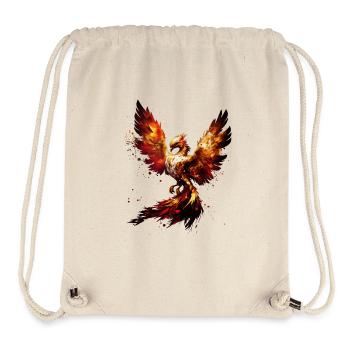 Phönix Magie Symbol der Unsterblichkeit und Stärke - Stanley/Stella recycelter Gym Bag - Naturweiß - Vorne