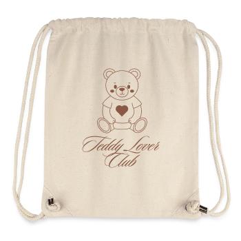 Teddy Lover Club – Kawaii Y2K Bears for Romance - Stanley/Stella Recycled Gym Bag - natural - Front