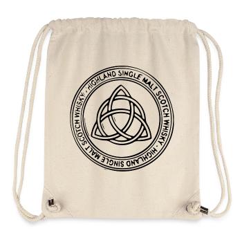 Highland Scotch Whisky - Whiskey Design - Stanley/Stella recycelter Gym Bag - Naturweiß - Vorne