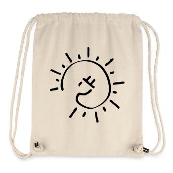 kabel sonne Electromobility Sustainable Energy - Stanley/Stella Recycled Gym Bag - natural - Front
