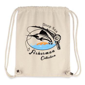 Pêcheurs en haute mer - Sac à cordon recyclé Stanley/Stella - blanc naturel - Devant