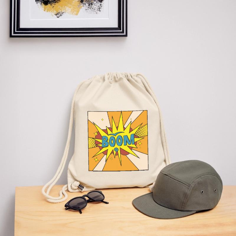 Boom Comic Explosion Stil Stanley/Stella recycelter Gym Bag
