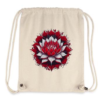 Lotus - Stanley/Stella recycelter Gym Bag - Naturweiß - Vorne