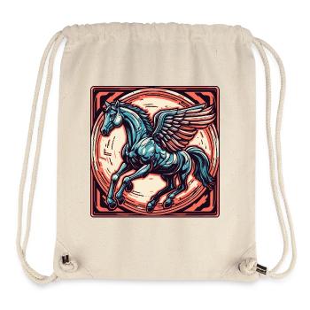 Pegasus / Wings /Greek / Fantasy - Stanley/Stella Recycled Gym Bag - natural - Front