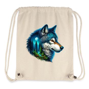 Loup - Sac à cordon recyclé Stanley/Stella - blanc naturel - Devant