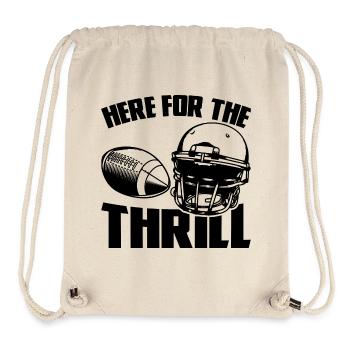 Here For The Thrill - Stanley/Stella Recycled Gym Bag - natural - Front