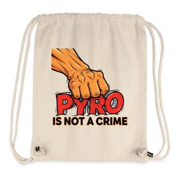 Pyro Statement Shirt – Dein Feuerwerk ist Kunst! - Stanley/Stella recycelter Gym Bag - Naturweiß - Vorne