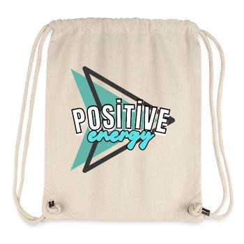 positive energi  - Stanley/Stella Recycled Gym Bag - natural - Front