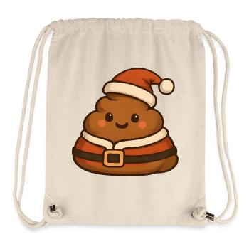 -Weihnachts-Weihnachtsmann Charming - Stanley/Stella recycelter Gym Bag - Naturweiß - Vorne