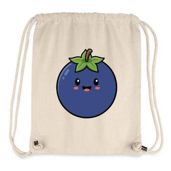 Süße Blaubeere - Sommer 2026 Frucht Design - Stanley/Stella recycelter Gym Bag - Naturweiß - Vorne