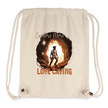 Cave speleology for thrill lovers - Stanley/Stella Recycled Gym Bag - natural - Front