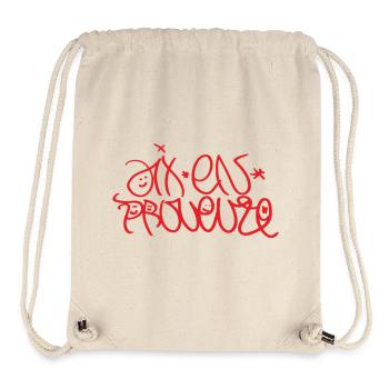 Aix en Provence Gift Idea Aix T-Shirt - Stanley/Stella Recycled Gym Bag - natural - Front