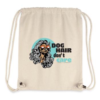 dog hair, don't care - Stanley/Stella Recycled Gym Bag - natural - Front