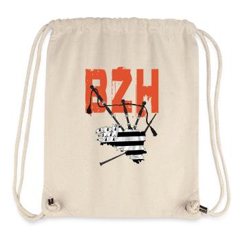bagpipe bzh - Stanley/Stella Recycled Gym Bag - natural - Front