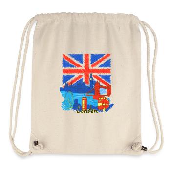London Lover - Stanley/Stella Recycled Gym Bag - natural - Front
