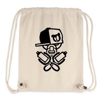 baby graffiti - Stanley/Stella Recycled Gym Bag - natural - Front