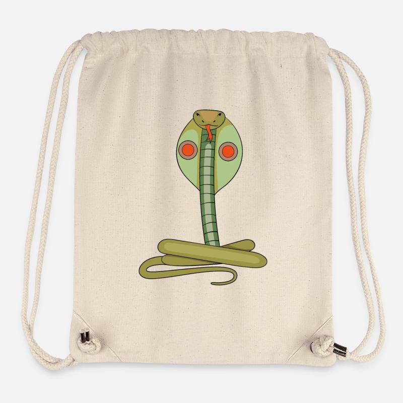 Snake - Stanley/Stella Recycled Gym Bag - natural