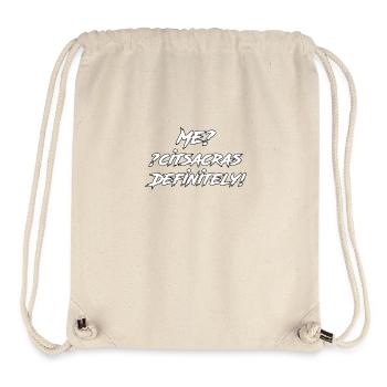 Ich? CitScas Definitiv Pinsel - Stanley/Stella recycelter Gym Bag - Naturweiß - Vorne