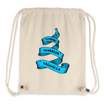 Wikinger Wimpel oder Banner blau - Stanley/Stella recycelter Gym Bag - Naturweiß - Vorne