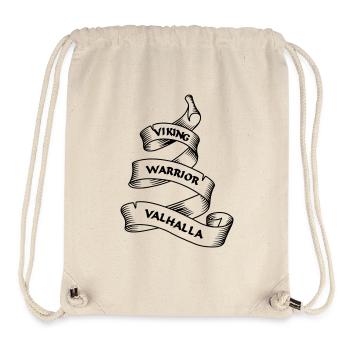 Wikinger Wimpel oder Banner transparent - Stanley/Stella recycelter Gym Bag - Naturweiß - Vorne