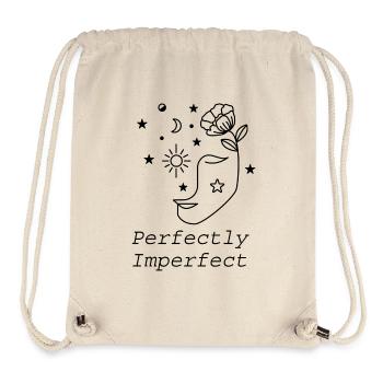 Perfectly imperfect - Stanley/Stella recycelter Gym Bag - Naturweiß - Vorne
