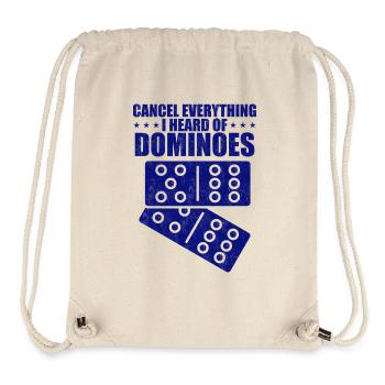 Domino Design - Stanley/Stella recycelter Gym Bag - Naturweiß - Vorne