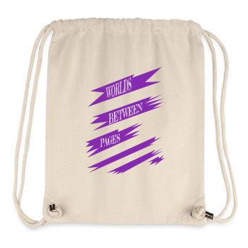 contemporary literature bday gift idea happy - Stanley/Stella Recycled Gym Bag - natural - Front