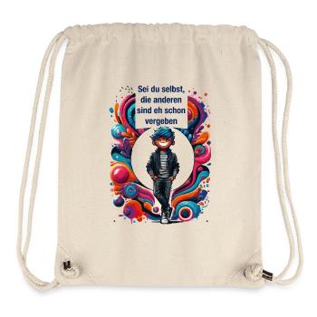 Be yourself, the others are already taken anyway - Stanley/Stella Recycled Gym Bag - natural - Front