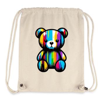 Orso Orsacchiotto Teddybär - Stanley/Stella recycelter Gym Bag - Naturweiß - Vorne