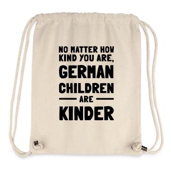 German Kinder - Stanley/Stella Recycled Gym Bag - natural - Front
