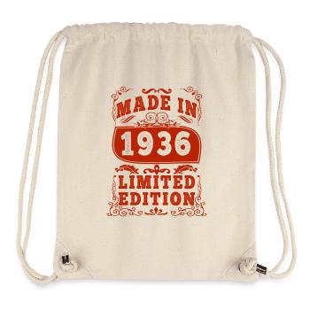 1936 Birthday 1936 Born 1936 Birthday - Stanley/Stella Recycled Gym Bag - natural - Front