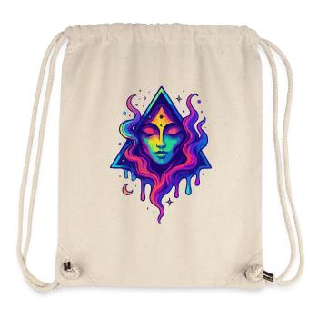 Neon Mystic - Stanley/Stella Recycled Gym Bag - natural - Front