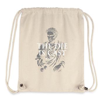 Roman Caesar Zitat verspieltes Design - Stanley/Stella recycelter Gym Bag - Naturweiß - Vorne