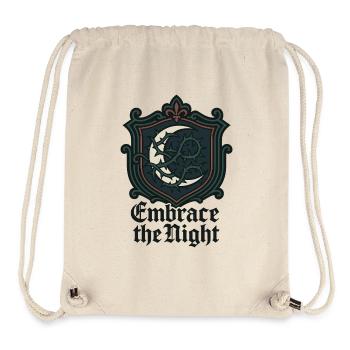 Embrace the Night – Dornenmond - Stanley/Stella recycelter Gym Bag - Naturweiß - Vorne