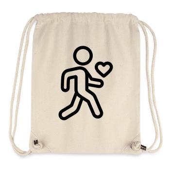 Gesunder Lebensstil - Stanley/Stella recycelter Gym Bag - Naturweiß - Vorne