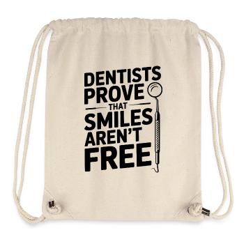 Dental Technician Mechanical Mouth Care  - Stanley/Stella Recycled Gym Bag - natural - Front